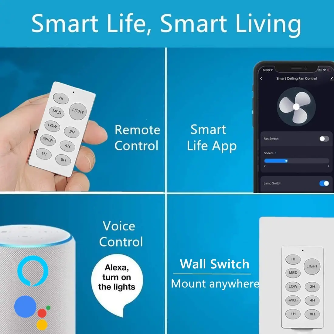 Fan Lamp Remote Controller