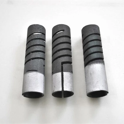 long life 1600 double spiral type sic heating elements With High Temperature
