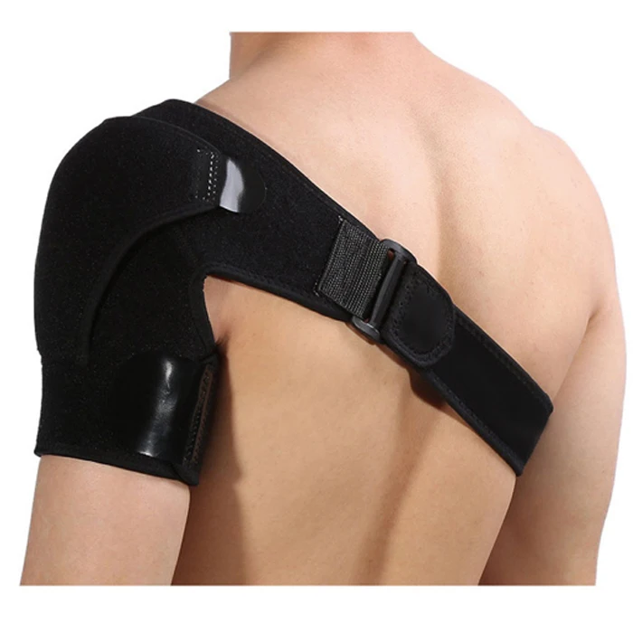 Single Shoulder Adjustable Shoulder Brace Support Shoulder Stability Brace With Pressure Pad