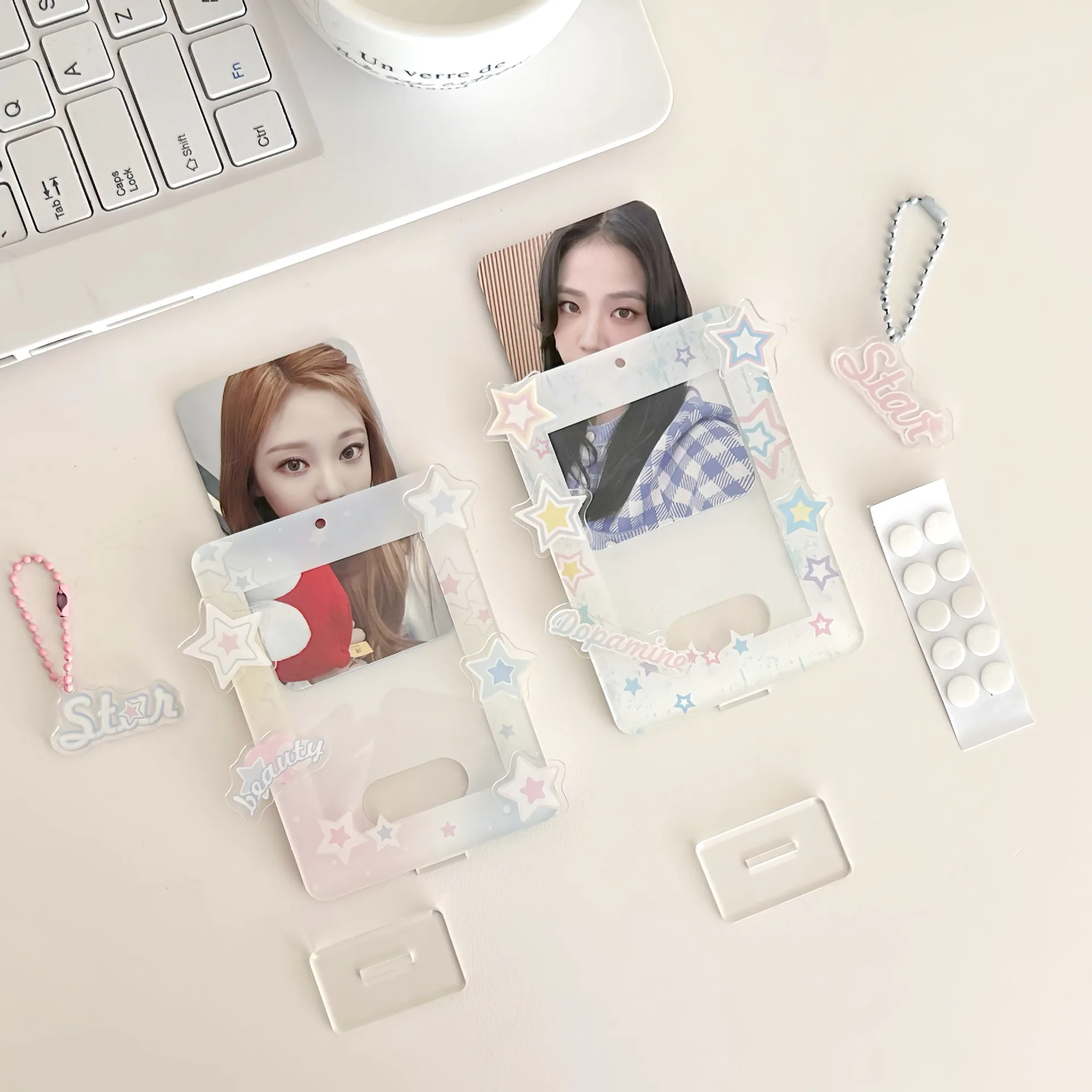 Factory Wholesale Custom UV Printed Photocard Holder Stars Photo Collect Kpop Acrylic Photo Card Holder