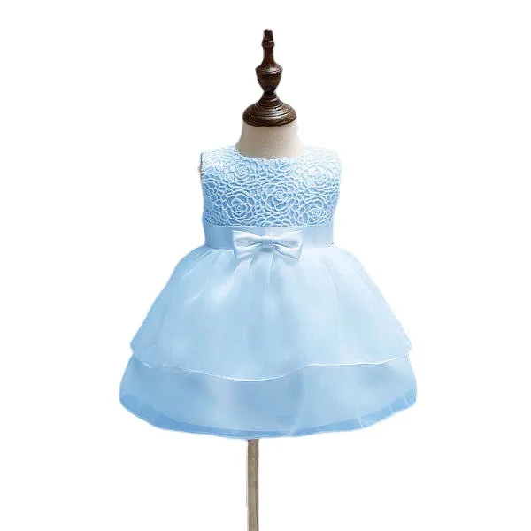 Korean version of children flower children children dress princess skirt full moon baby baby girl lace dress