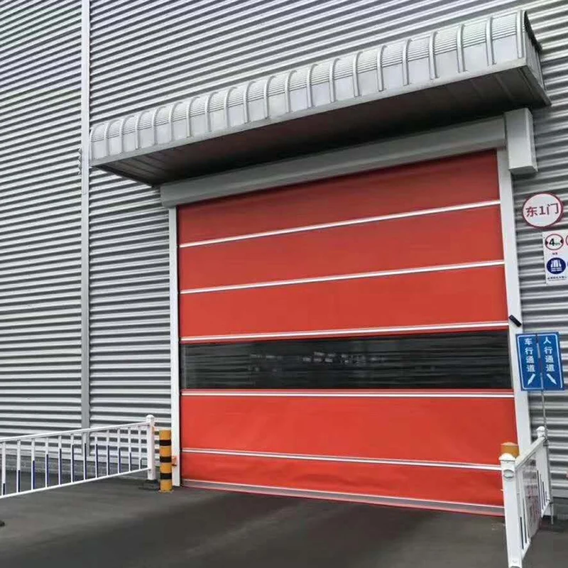 Cheap Price Plastic Fast Rolling Doors Electric Clean Room Automatic High Speed Pvc Roller Shutter Door