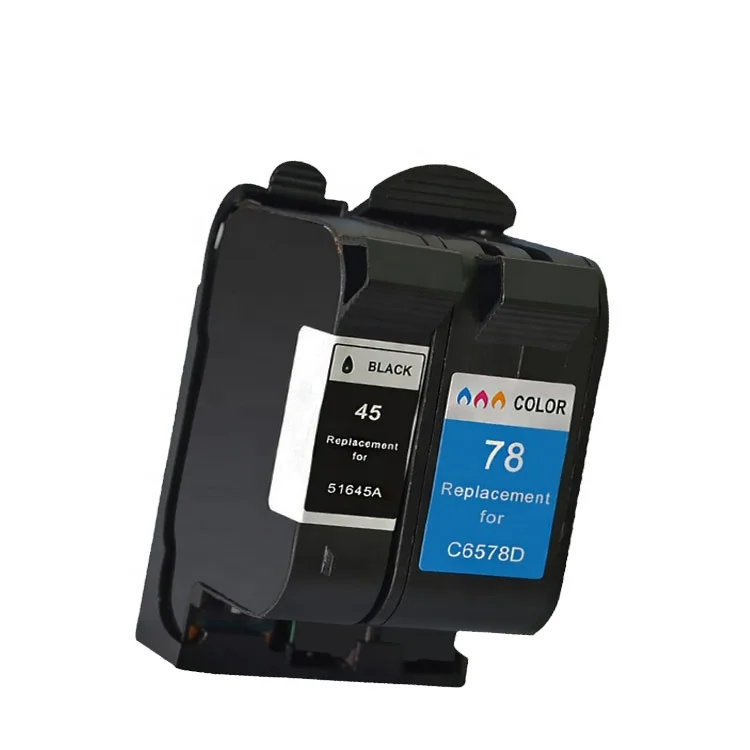 Supricolor Compatible Printer for HP 45 78 Ink Cartridge for tintas HP 51645a 45a 6578a 78a