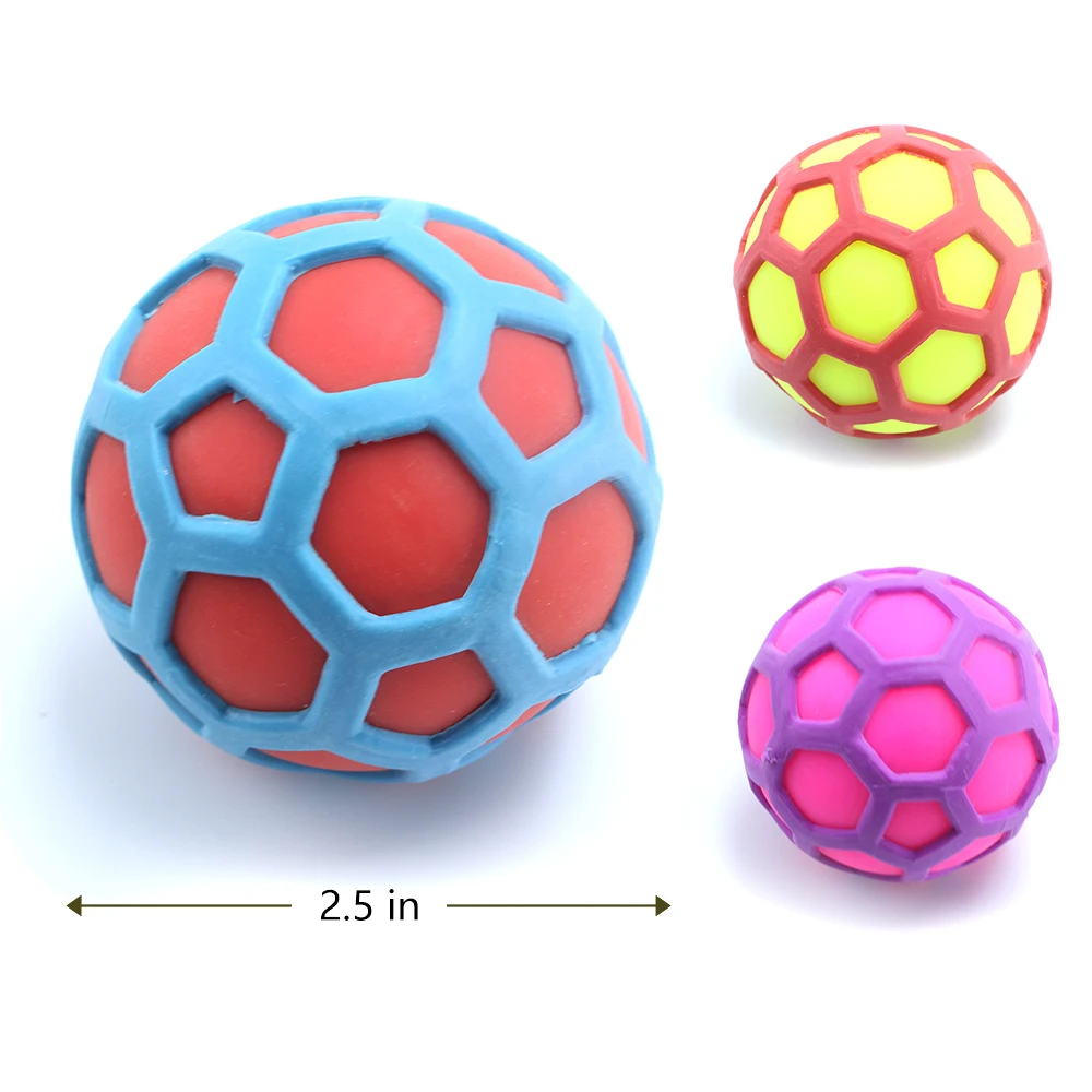 handmade Soft TPR Squeeze Toys taba squishy Relief Rainbow ball Knead For Kids Birthday Christmas Gifts Squeeze Toys