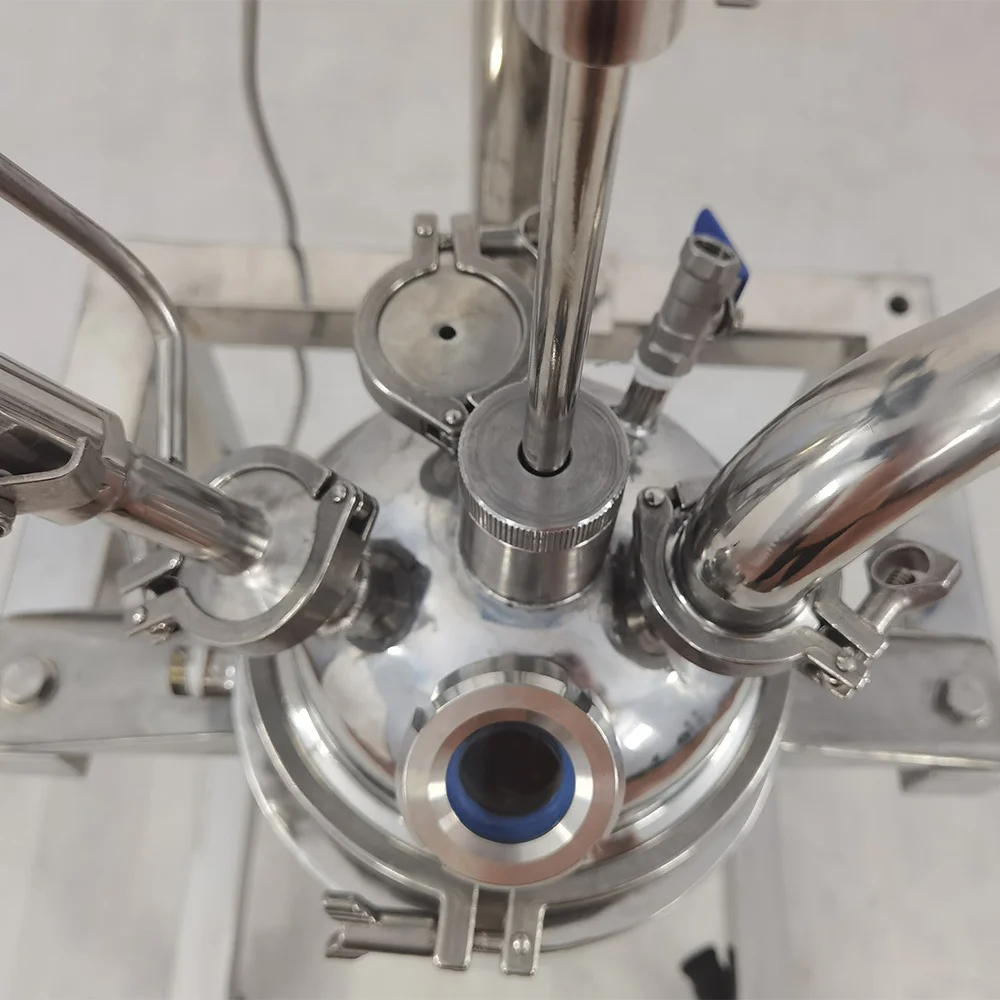 1L ~ 5L Double Layer Jacketed Stainless Steel Reactor