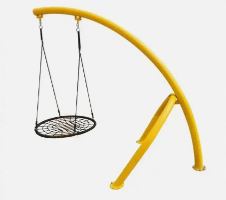 Amusement park swing