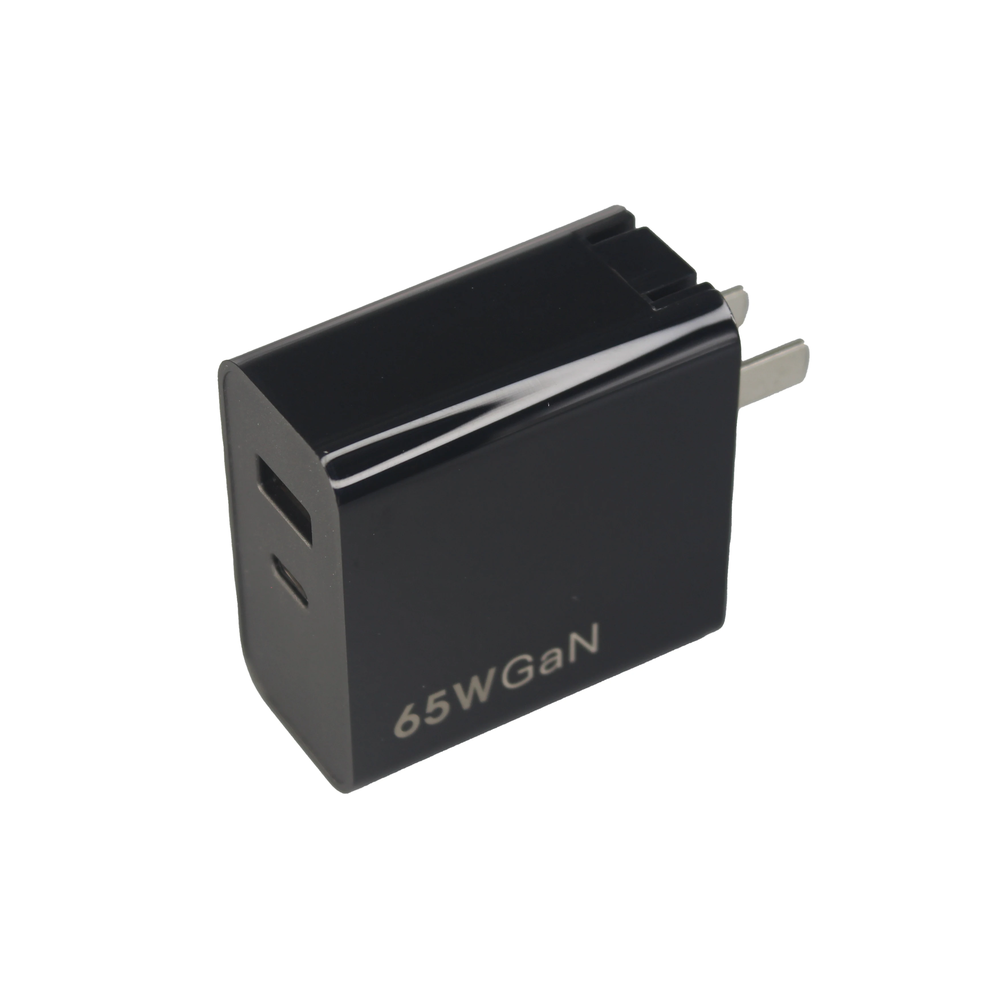 
FCC CE certification US EU plug support PPS QC 3.0 PD 3.0 fast charging laptop 65W gan charger 