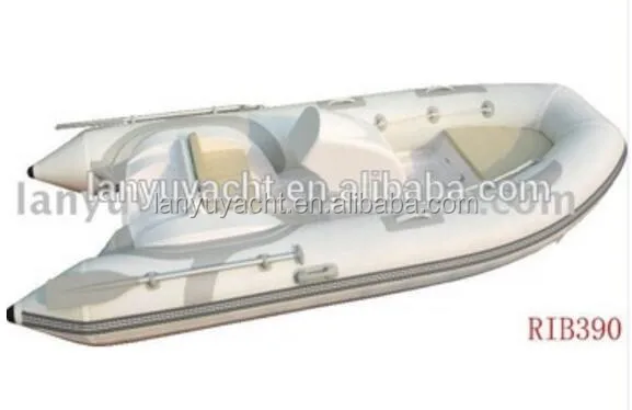 3.6m inflatable RIB boat fiberglass hull rib boat