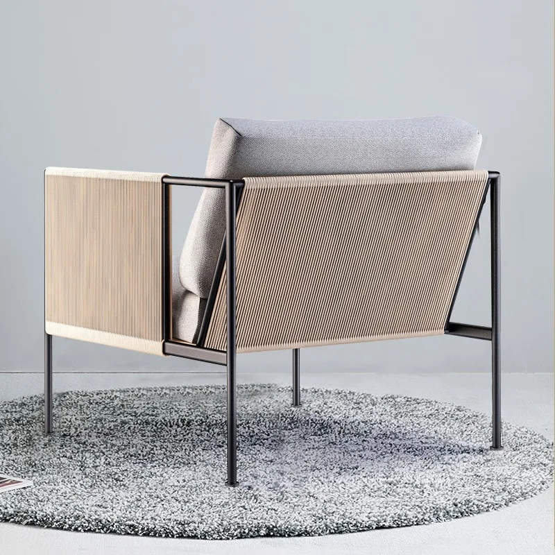 Durable outdoor furniture rattan rope sofa 535