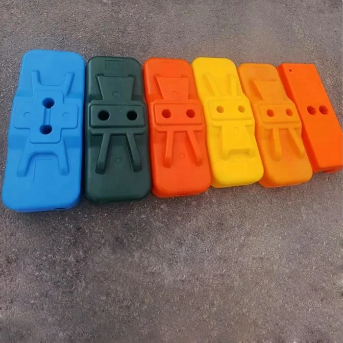 with Concrete Plastic Temporary Fence Base fence plastic base fence blocks With customized logo