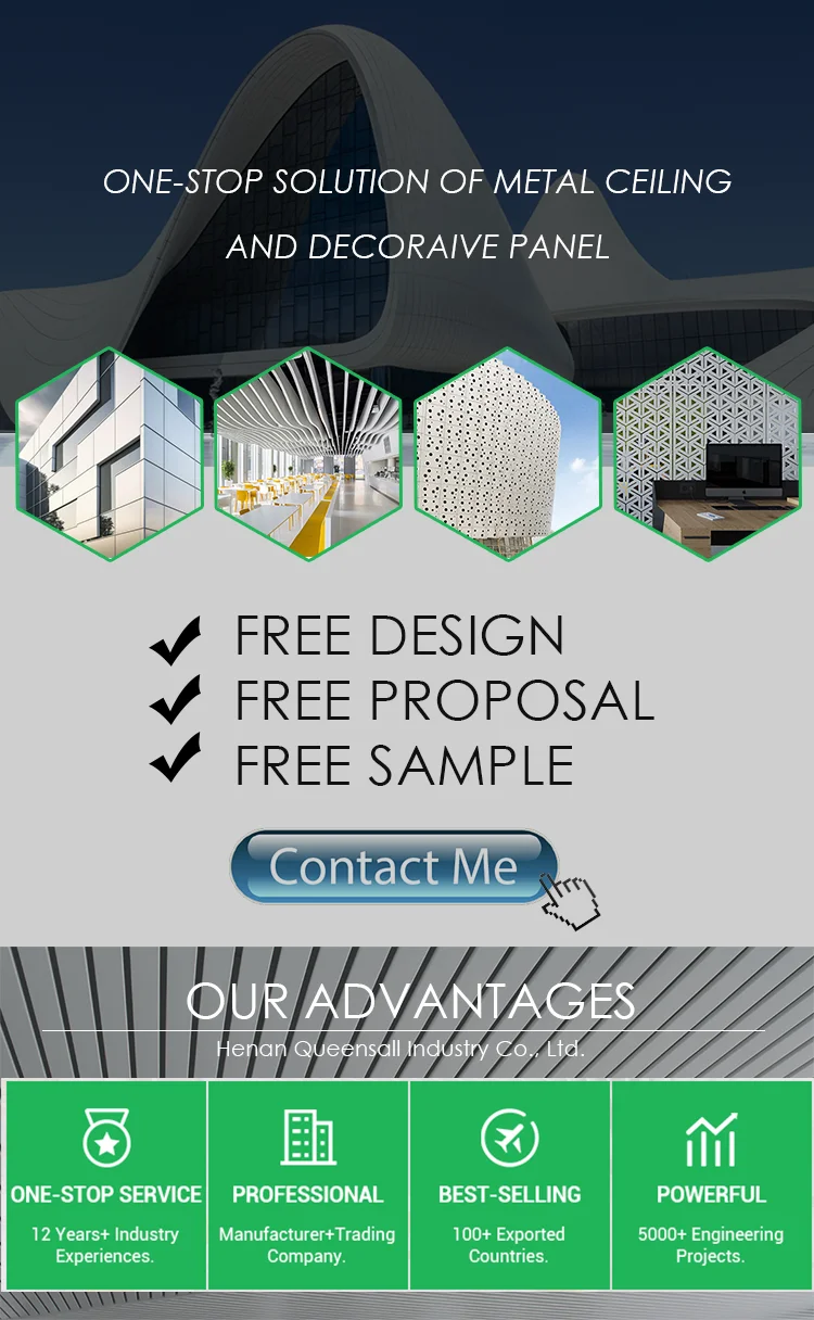 Aluminum Wall Cladding Panel Manufacturer For Facade And Interior Decoration Panels