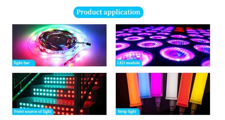 Outdoor Lighting Epistar 2w Smd Led Chip 5050 Rgbw Chip Leds