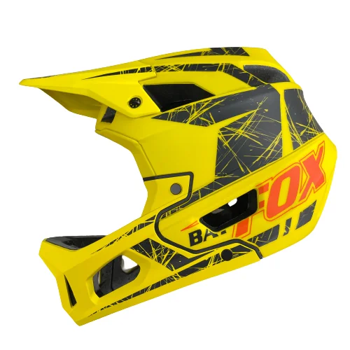 OEM&ODM New Design Full Face Helmet BMX Racing Enduro Downhill Mtb E-Scooter Off-Road Helmet With High Texture Gradient Color