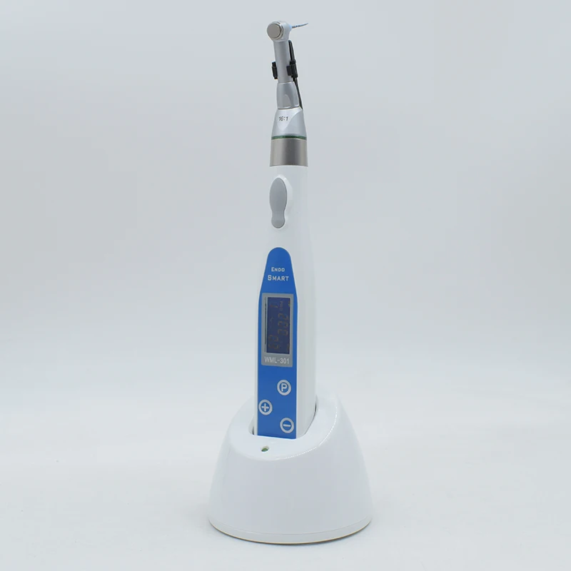 Wireless Dental LED Endo Motor With 16:1 Contra Angle 9 Working  Program for Dental Clinic Endodontic Instrument