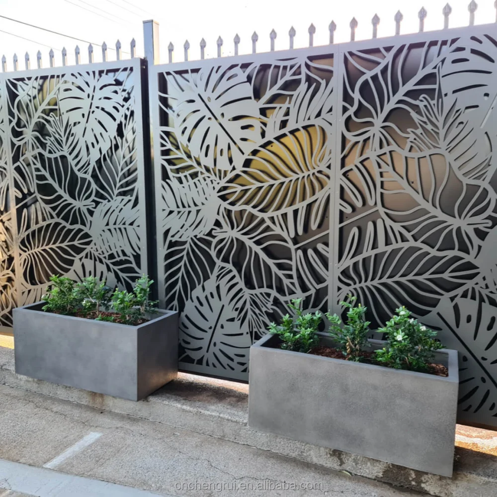 plastic for welding decoration small fence building template out door decorative for fencing