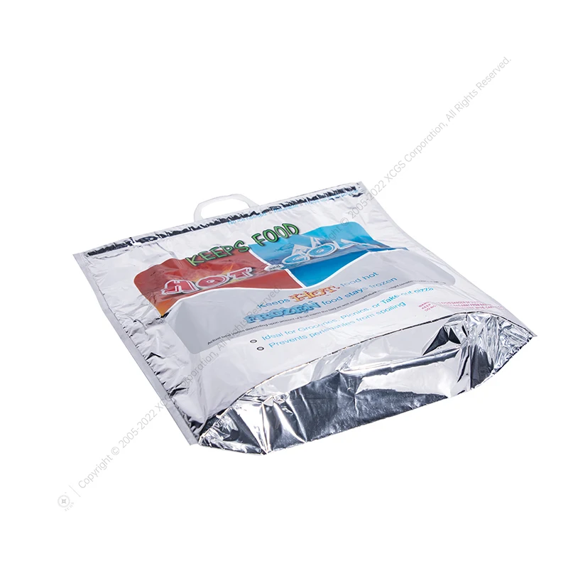 Hot Selling Thermal Bag Aluminium Foil Insulation EPE Foam LDPE Keep Hot and Cold Thermal Insulated Bag Food Fresh Heavy Bag