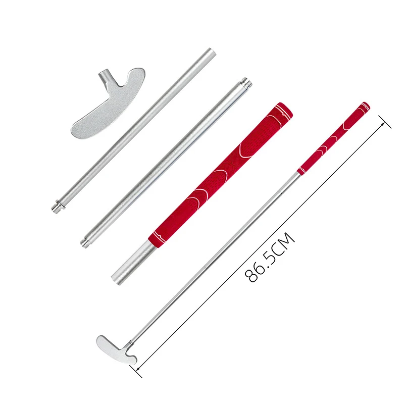 Hot Selling Left Right Handed Two Side Gold Silver Mini Golf Course Putter Club For Children