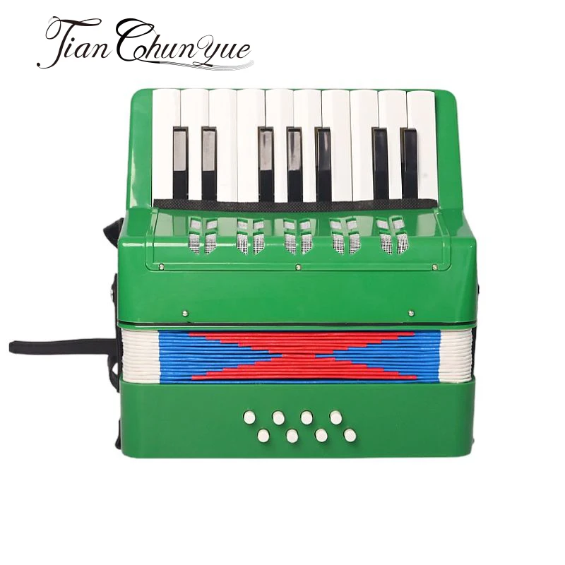 Wholesale 17 Keys 8 Bass Keyboard Toy Accordion Button For Kids Bass Student Accordion