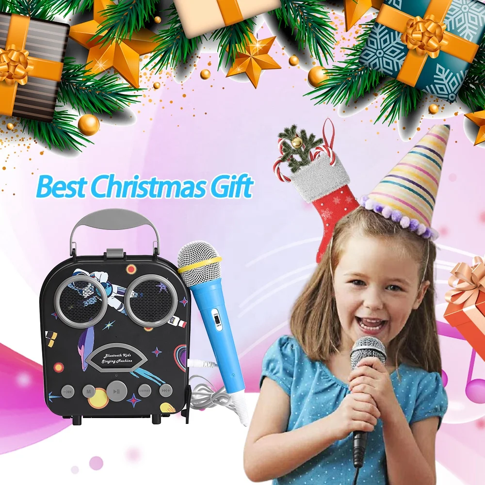 OEM Karaoke Machine For Kids Musical Singing Instrument For Party Games For Fun Indoor Outdoor As Best Gifts Home System