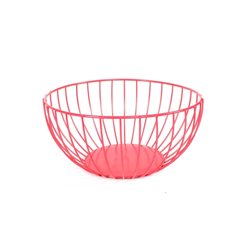 
Directly Manufacturer Wholesale Kitchen Decorative Vegetable Fruit Storage Metal Wire Basket 