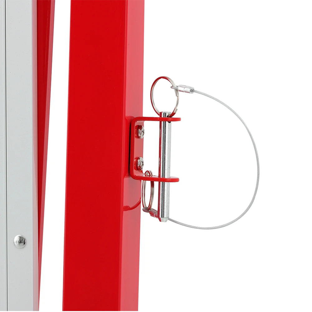 Traffic Portable Metal Retractable Fence Barrier Temporary Crowd Control Mobile Folding Security Gate