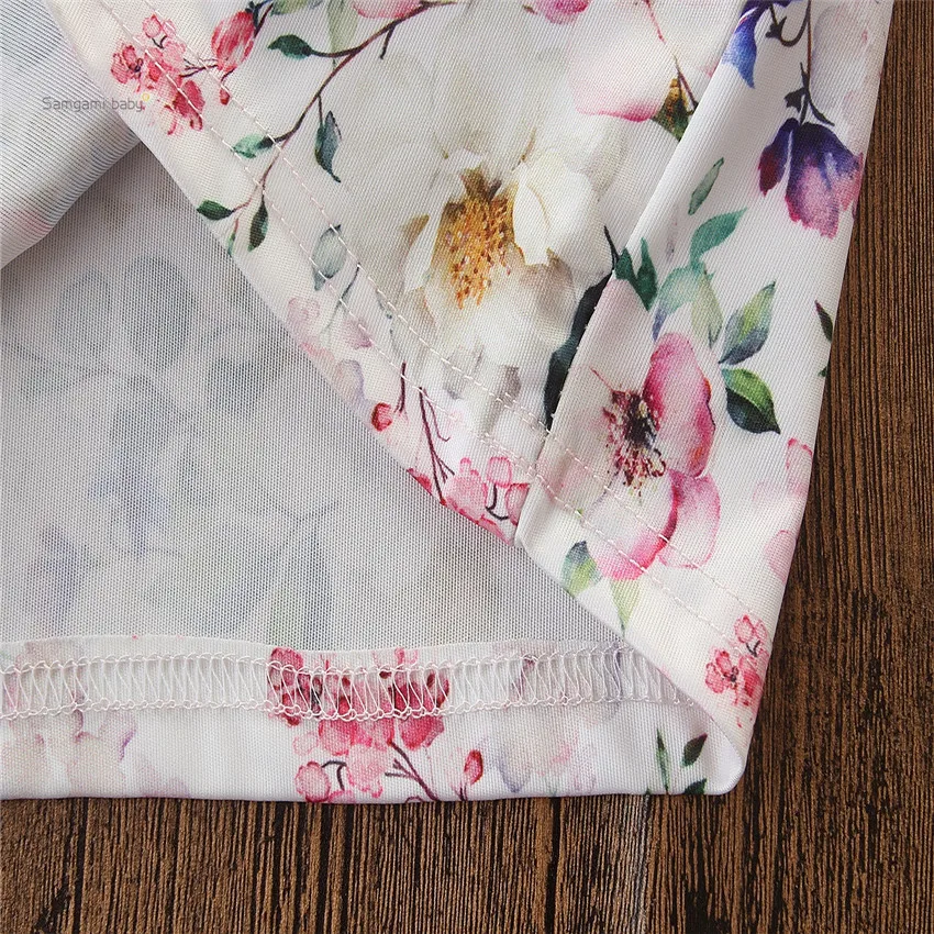 clothing manufacturers Newborn Infant Baby Girl Floral Tops+Long Pants 2PCS Outfits Clothes Set