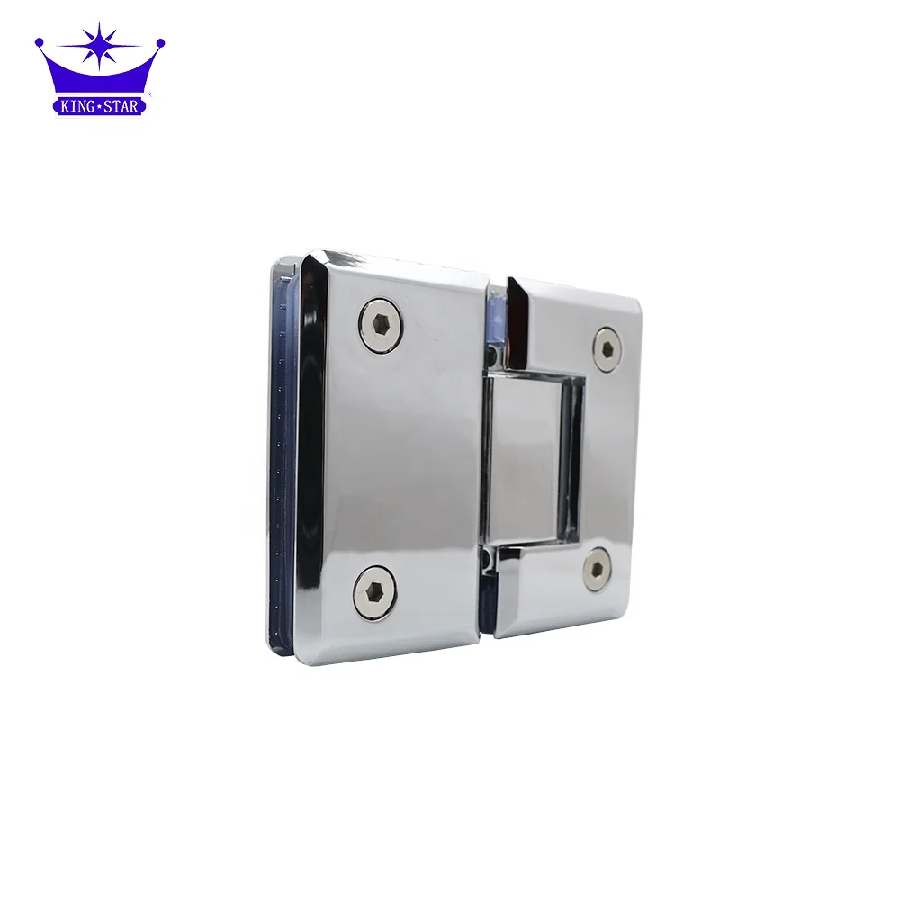Stainless steel 180 degree frameless bathroom shower door  hinge glass door hinge shower hinge brass