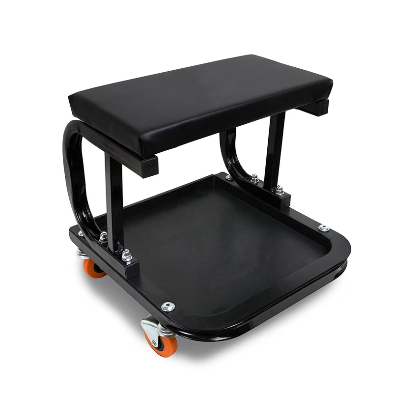 Mechanics Rolling Seat Creeper Garage Stool Shop Car Work Tool Box Chest Storage