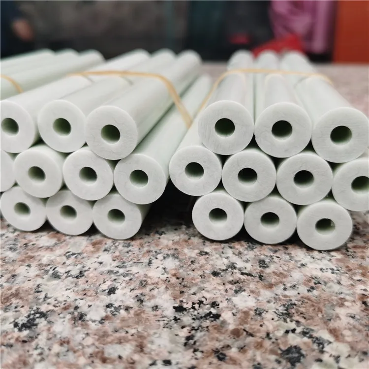 Environmental Protection White GRP Solid Fiberglass Rods