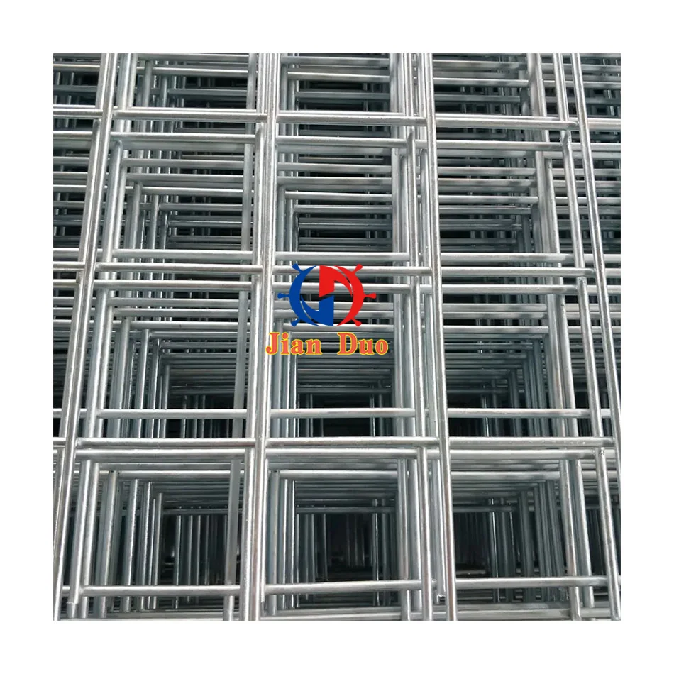 Cheap galvanized cattle farm fence welded 6x6 10/10 wire mesh