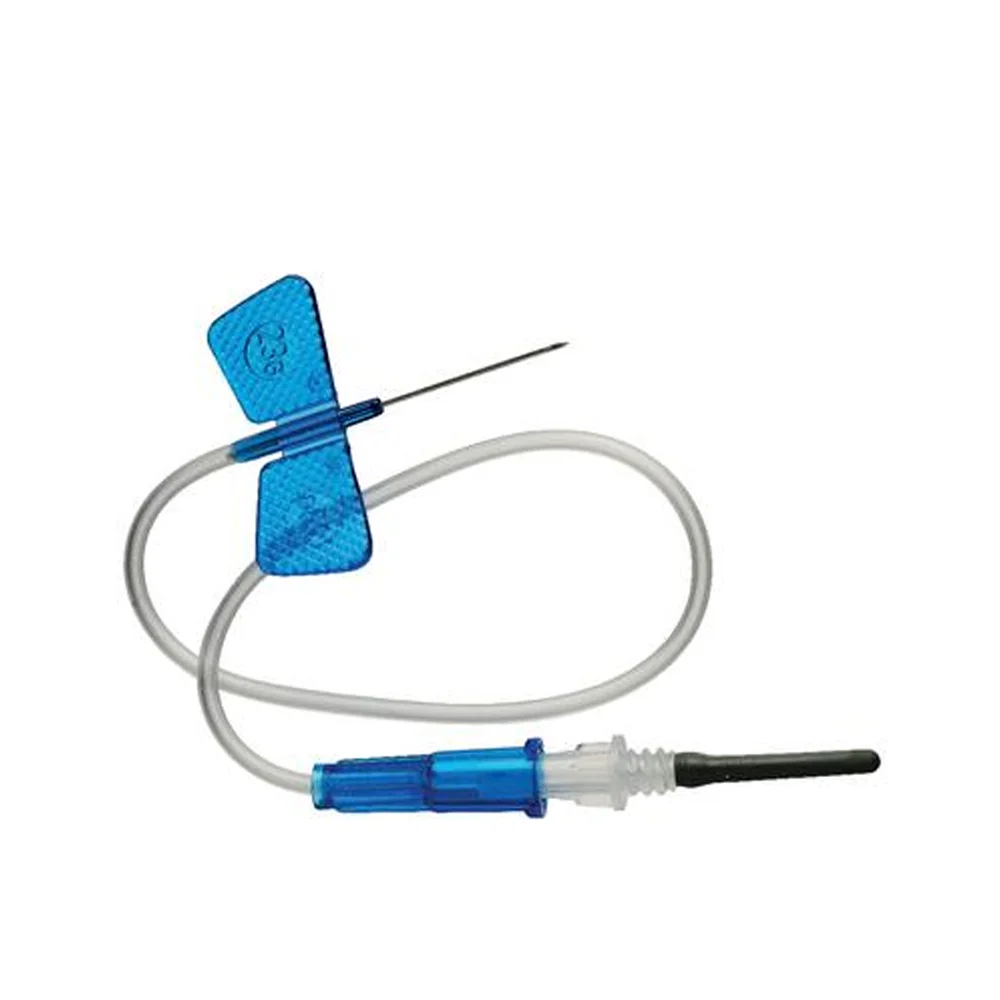 
Various Sizes 18G to 23G Vacuum Blood Taking Butterfly Needle with Luer Adapter 