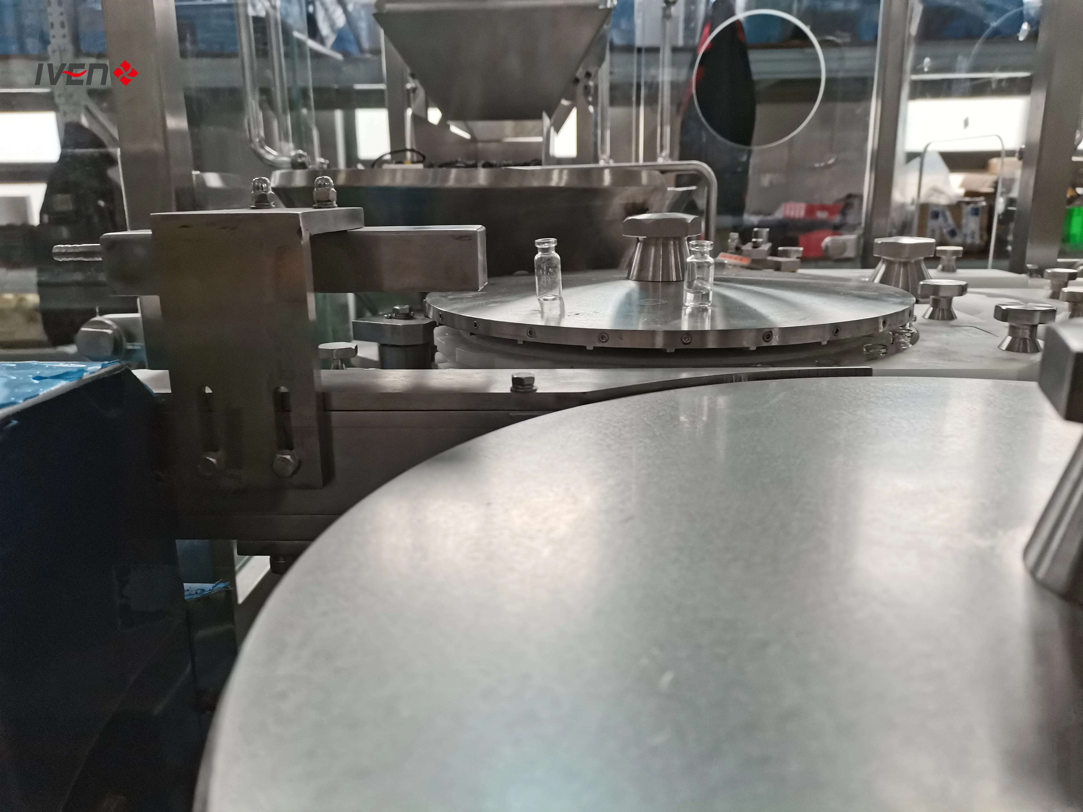 Vial Production Line Easy-To-Operate Dosing Stoppering Capping and Packing