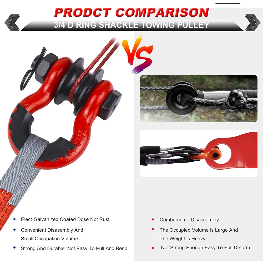 Best Seller Industrial High Quality Rigging Snatch Pulley Roller Bow Block Shackle Marine Snatch Chain Pulley Block With Shackle