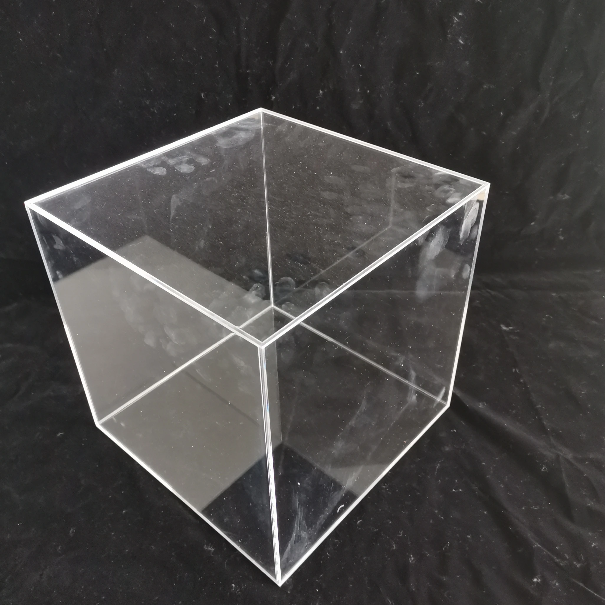 Customized Acrylic Gift Box Suggestion Display Storage Clear Acrylic Box With Lid