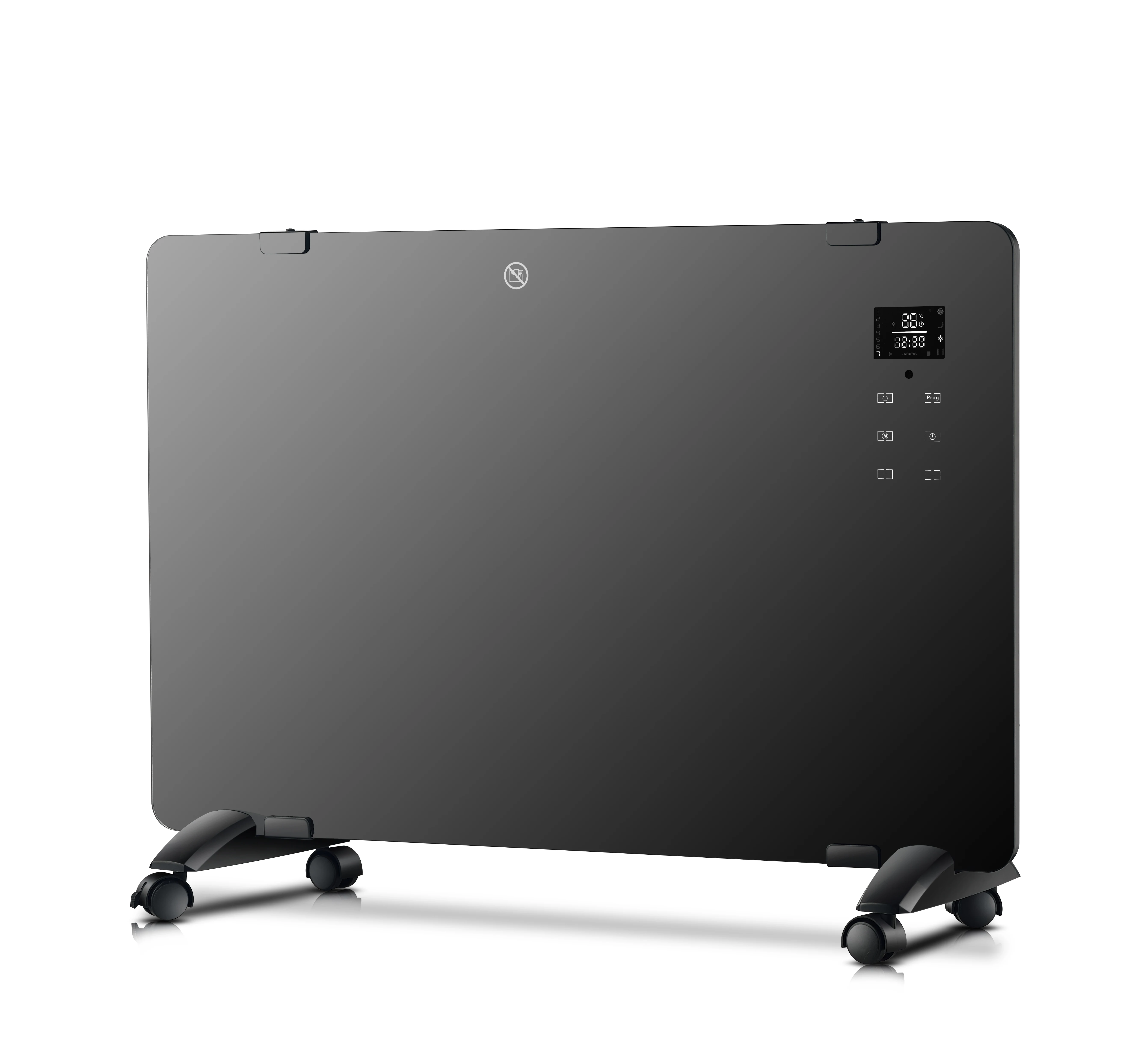 With timer Wall-mounted LED display Remote Control/APP 1000W 1500W scratch-reslstant front glass panel Convector Heater