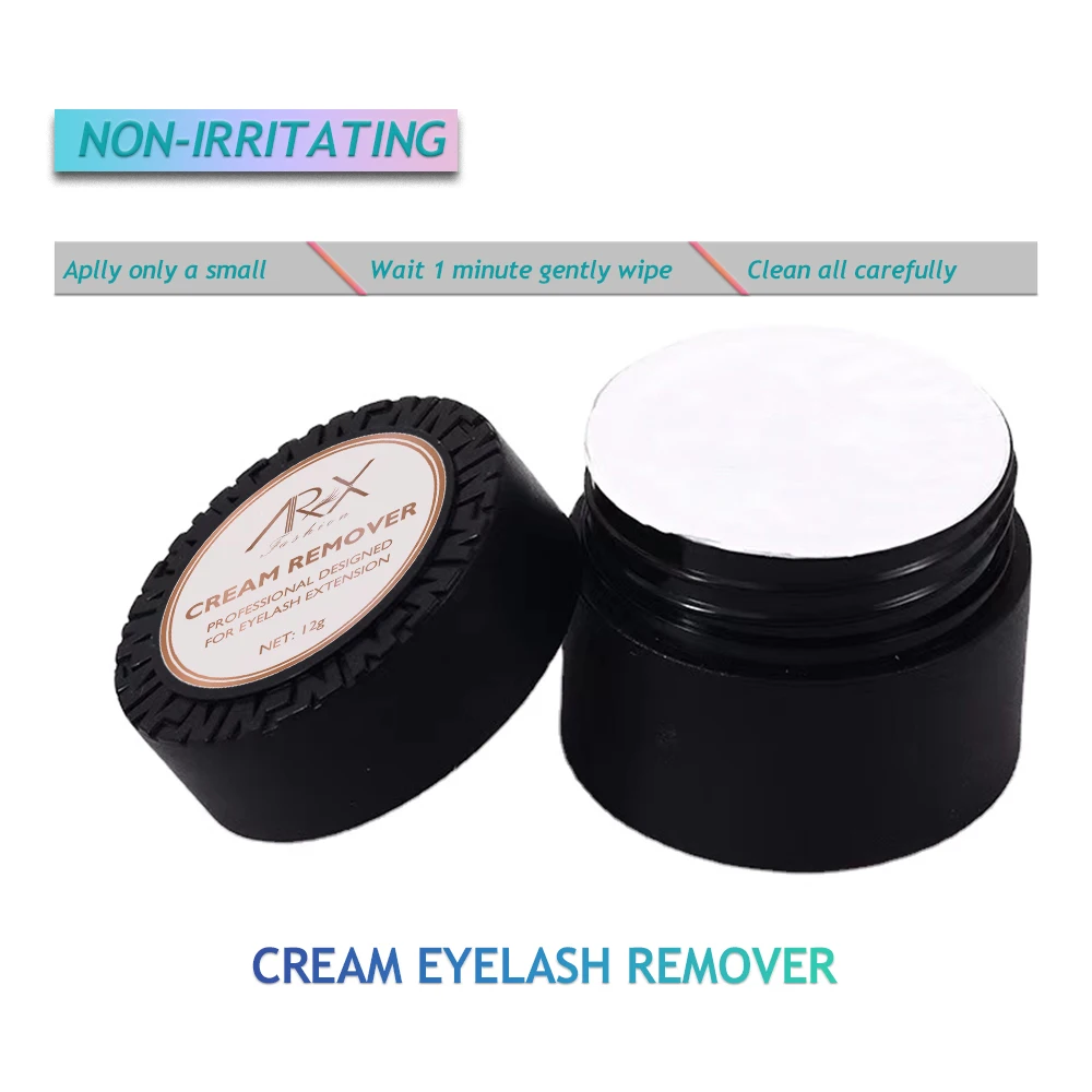 Eyelash Extension Glue Remover Cream And Gel Sensitive Skin Makeup Remover