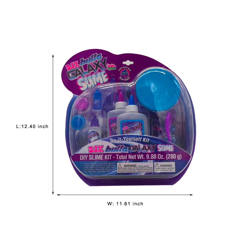 Large DIY Galaxy PVA Glue For Slime Kit Toy Set For Kids