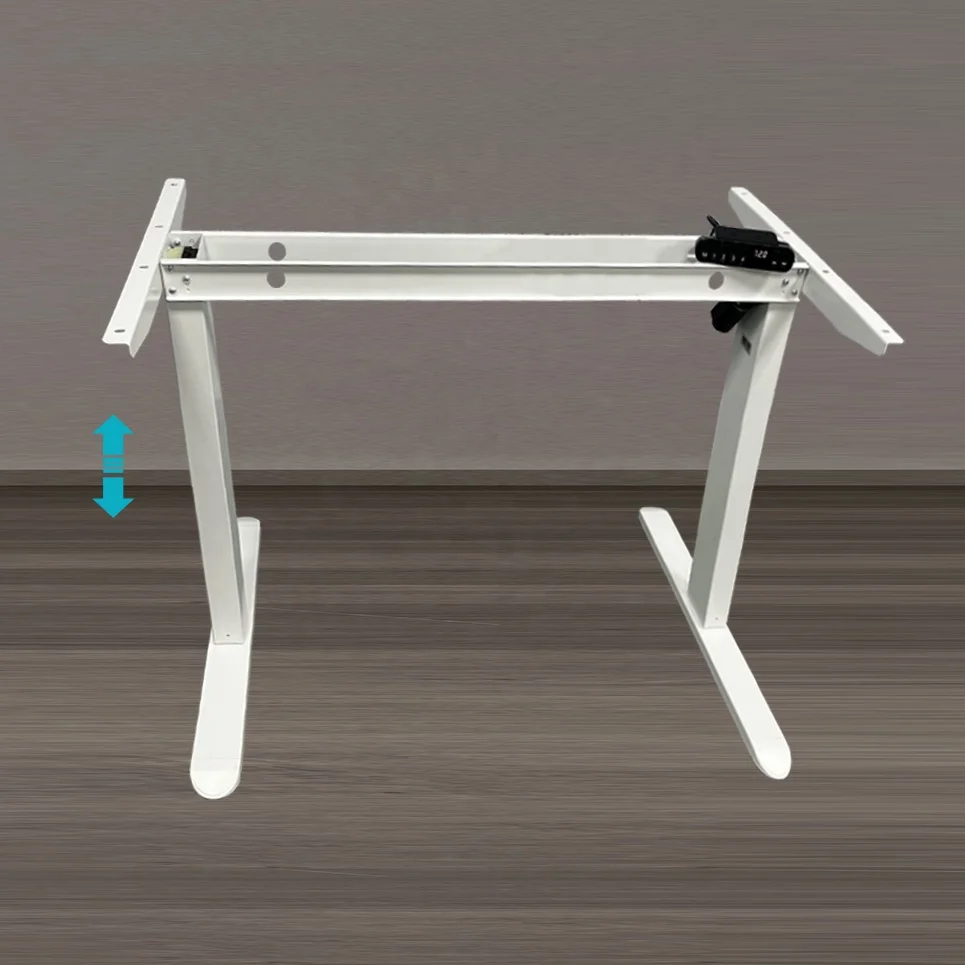 Smart Memory Home Office Table Single Motor Adjustable Stand Up Electric Standing Desk Frame For Home Office