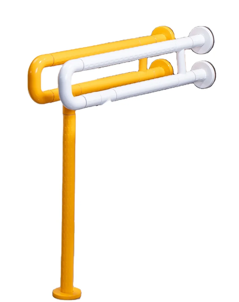 Bathroom Wall mount safety grab bar elderly toilet fold able unattached handrails for