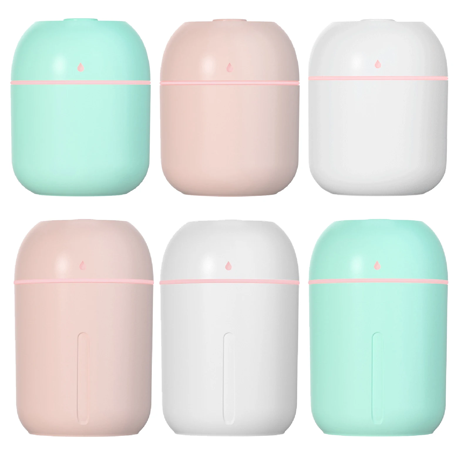 Hot Sale Car Small Air Humidifier Aroma Diffuser Portable Rainbow Steam Smart Mist Humidifier Purifier
