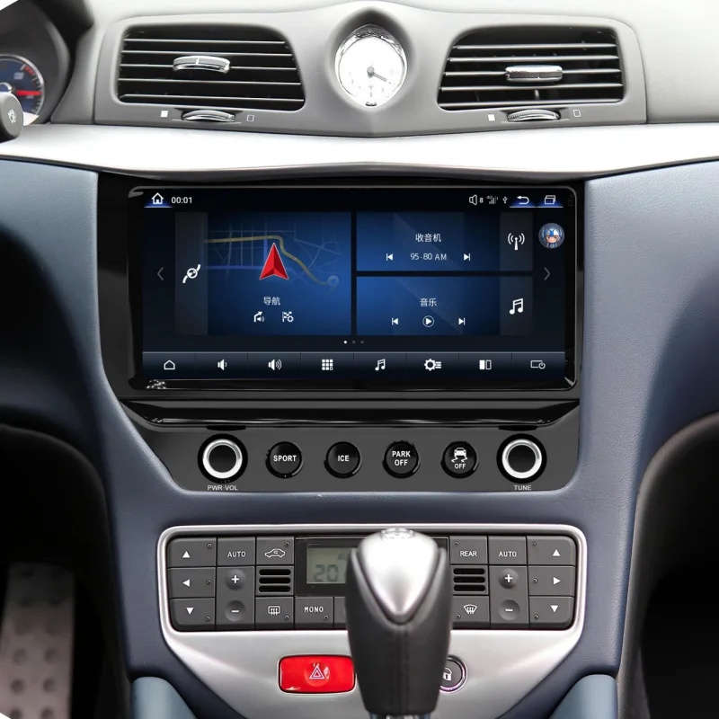 Android 3D curved screen car DVD player multimedia stereo for Maserati GT 2007-2015 2017-2020 radio gps navigation vehicle radio