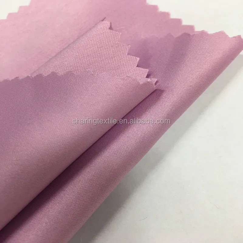 Eco-friendly Recycled Polyester RPET 75D*150D Matte Full Dull Tribute Silk Heavy Duchess Satin Drill Fabric for Bridal Dress