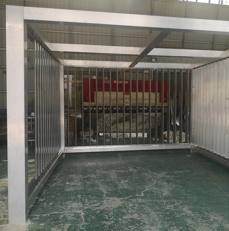 Регулируемое окно из алюминиевого материала с поливинилхлоридным покрытием или порошковым покрытием в индивидуальном цвете