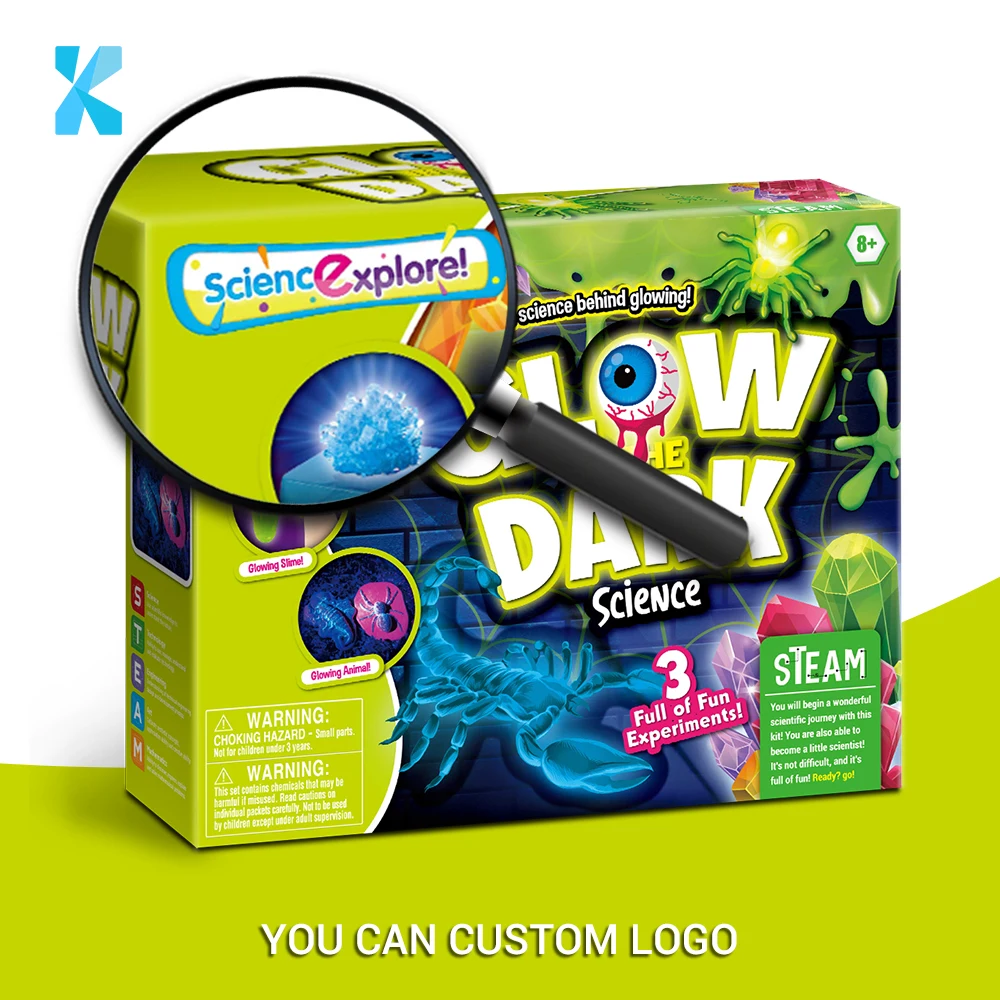 Детский образовательный Набор diy stem science эксперимент химическая лаборатория научные наборы игрушки
