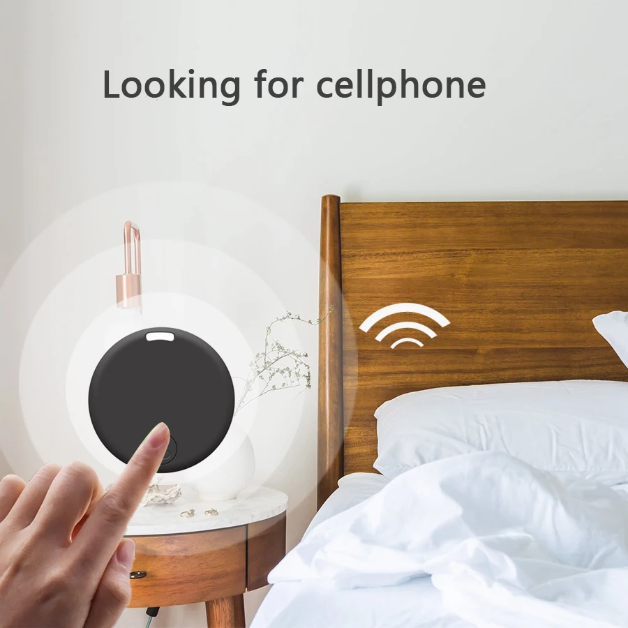 New Arrival blue tooth itag wireless tracker location anti theft device keychain alarm with iphone airtag