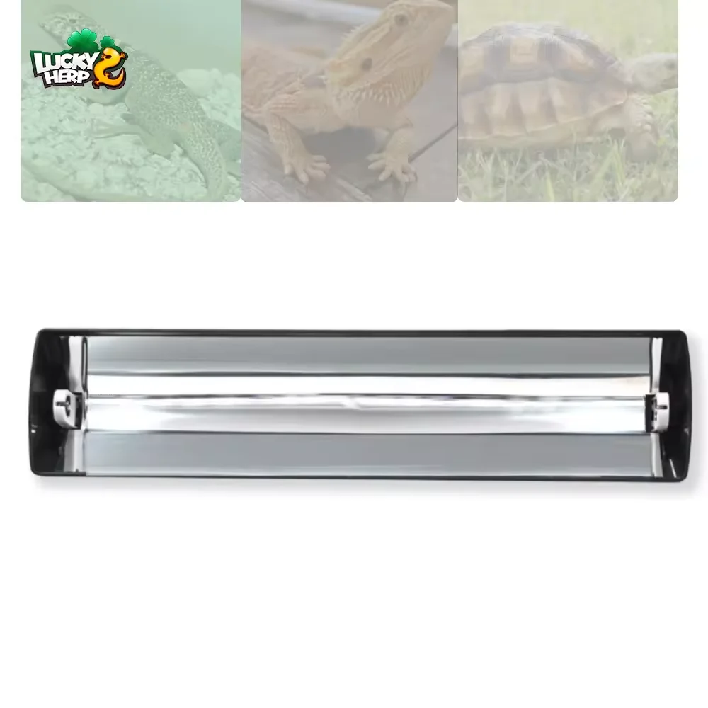 2024 hot Sale T8 15W reptile light fixture uvb ho beard dragon gecko lizard terrarium lamps for pet cages reptile enclosure