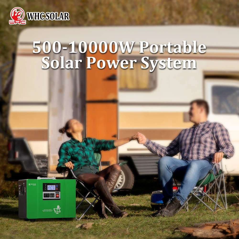 500W 1000W 2000W Portable All In One Solar Generator Solar Kits Solar Energy System For Home