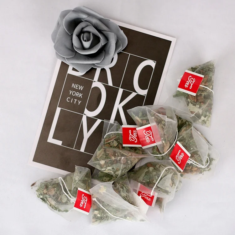 The morning and evening herbal slimming weight control fat loss tea