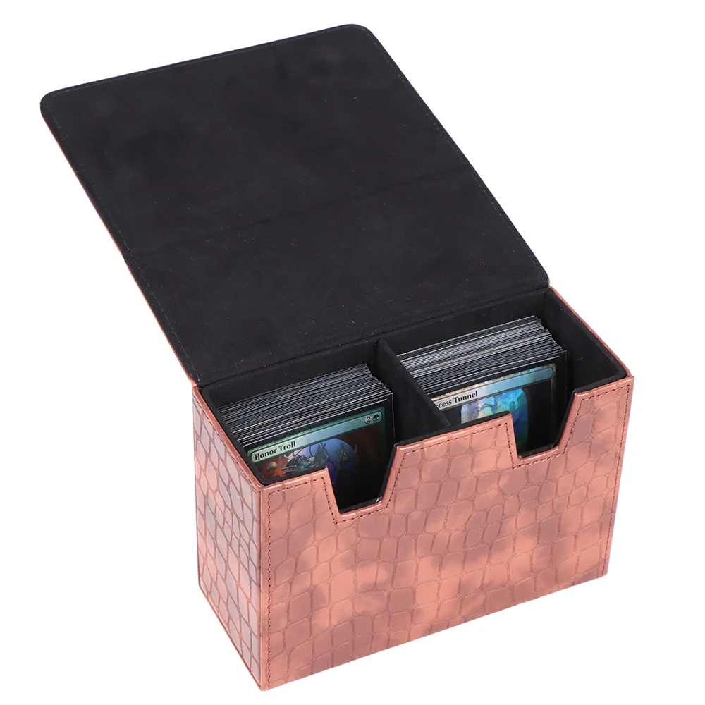Custom Playing Card Deck Box Trading Card Storage Game Board Mtg Poke mon Tcg Yugioh Card Box
