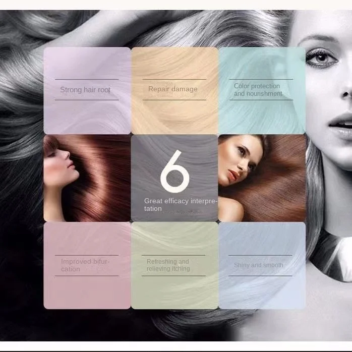 Wholesale Generation Hair Salon Cream for Hair Waxing Lock Color Transparent Barber Shop Care Hair Dye Coating E Commerce Stock